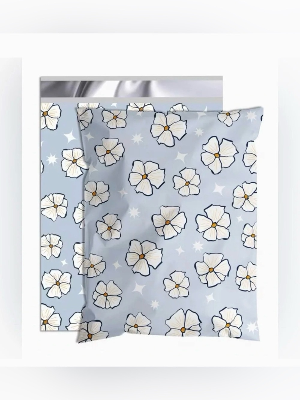 30 10” x 13” Floral Blossom Poly Mailers